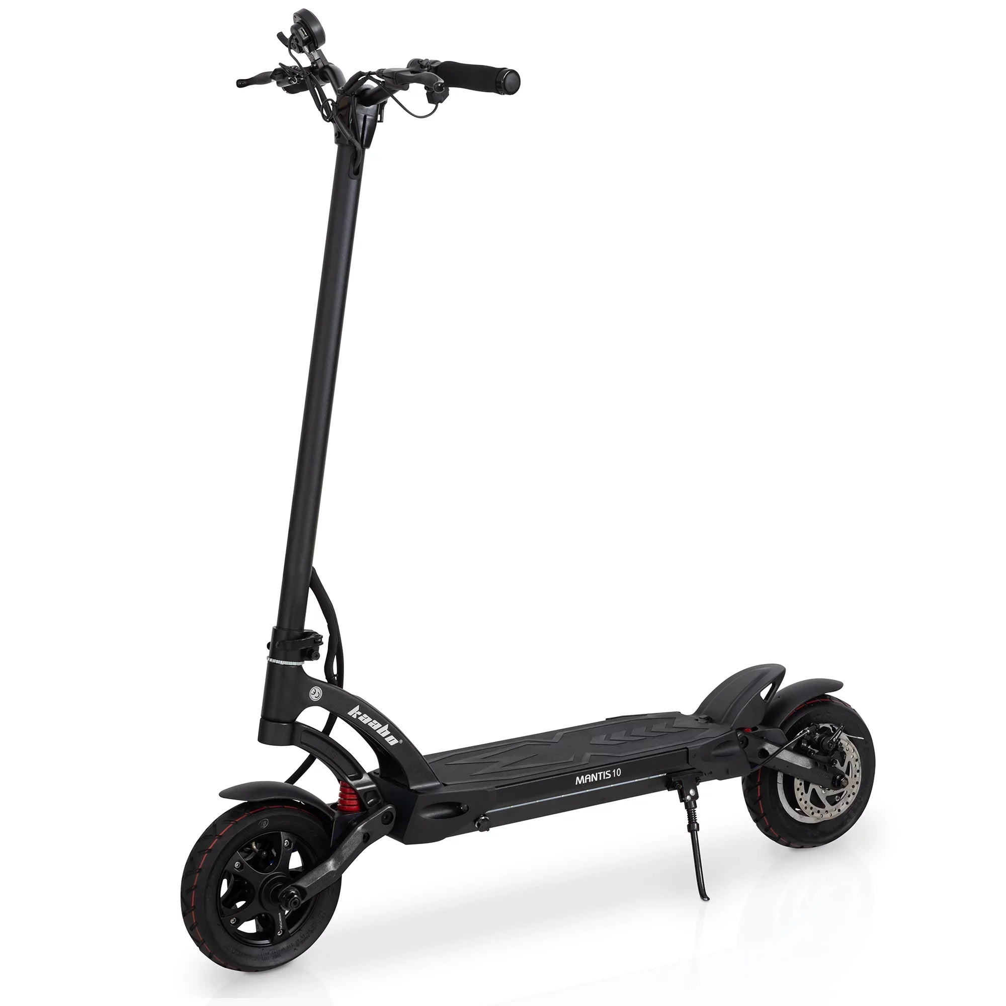 Kaabo Electric Sizecooter for Adults Mantis 10,High Performance Comfort Sizecooter with 25 Miles Range,Max Sizepeed 19 MPH, Max Gear motor 500W,10 inch Wheels Black