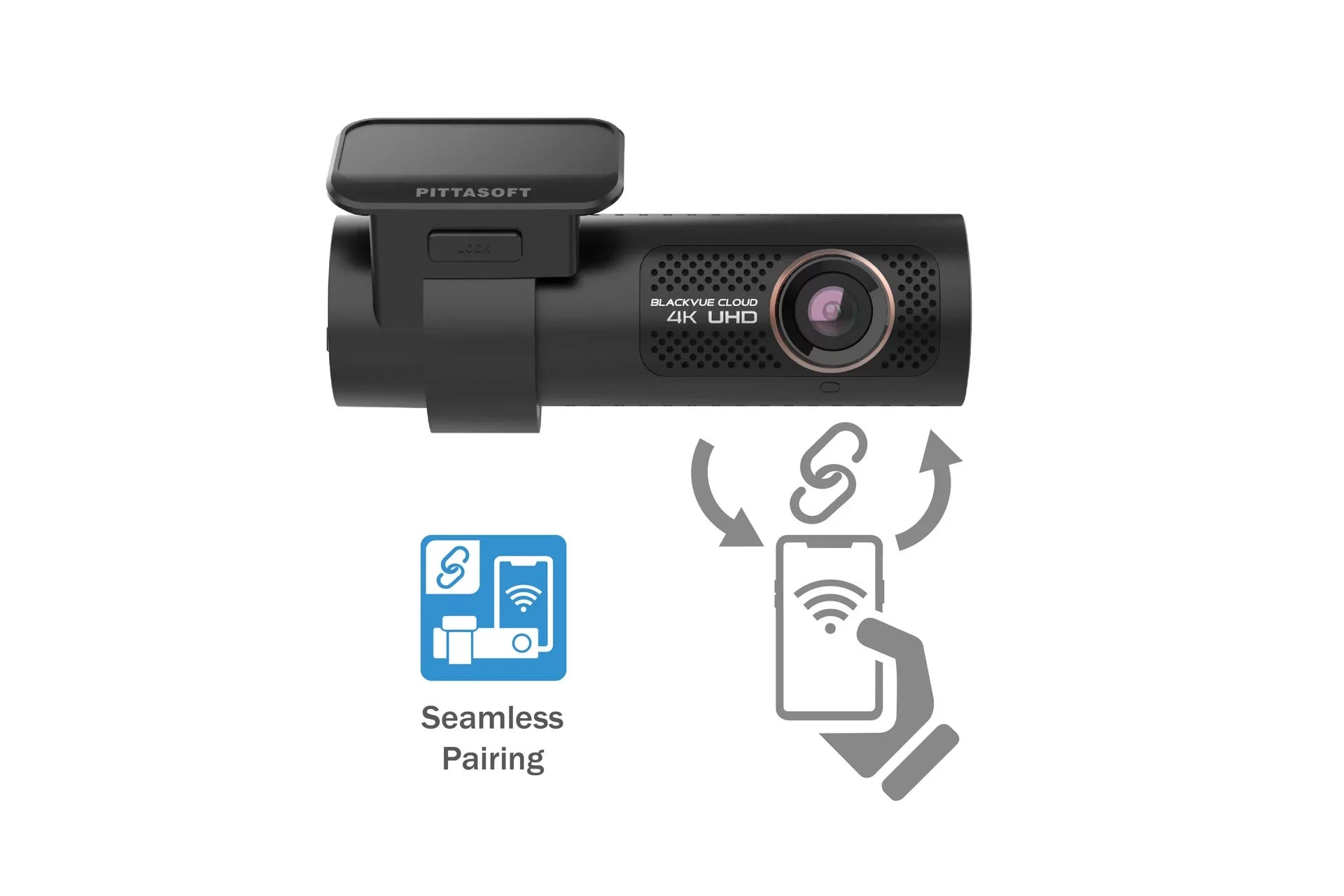 BlackVue DR770X-2CH-IR Front + Infrared Interior Dash Cam With 128GB Card | Cloud-Ready 1080p 60FPSize GPSize & WiFi