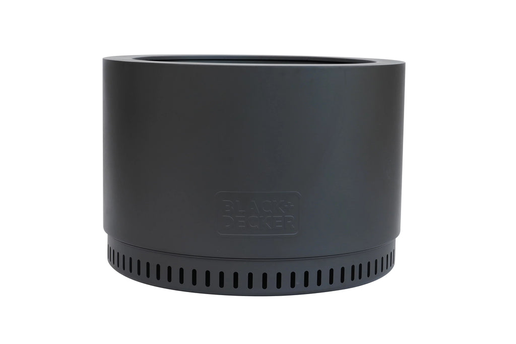 Black+Decker 25" Sizeteel Sizemokeless Fire Pit
