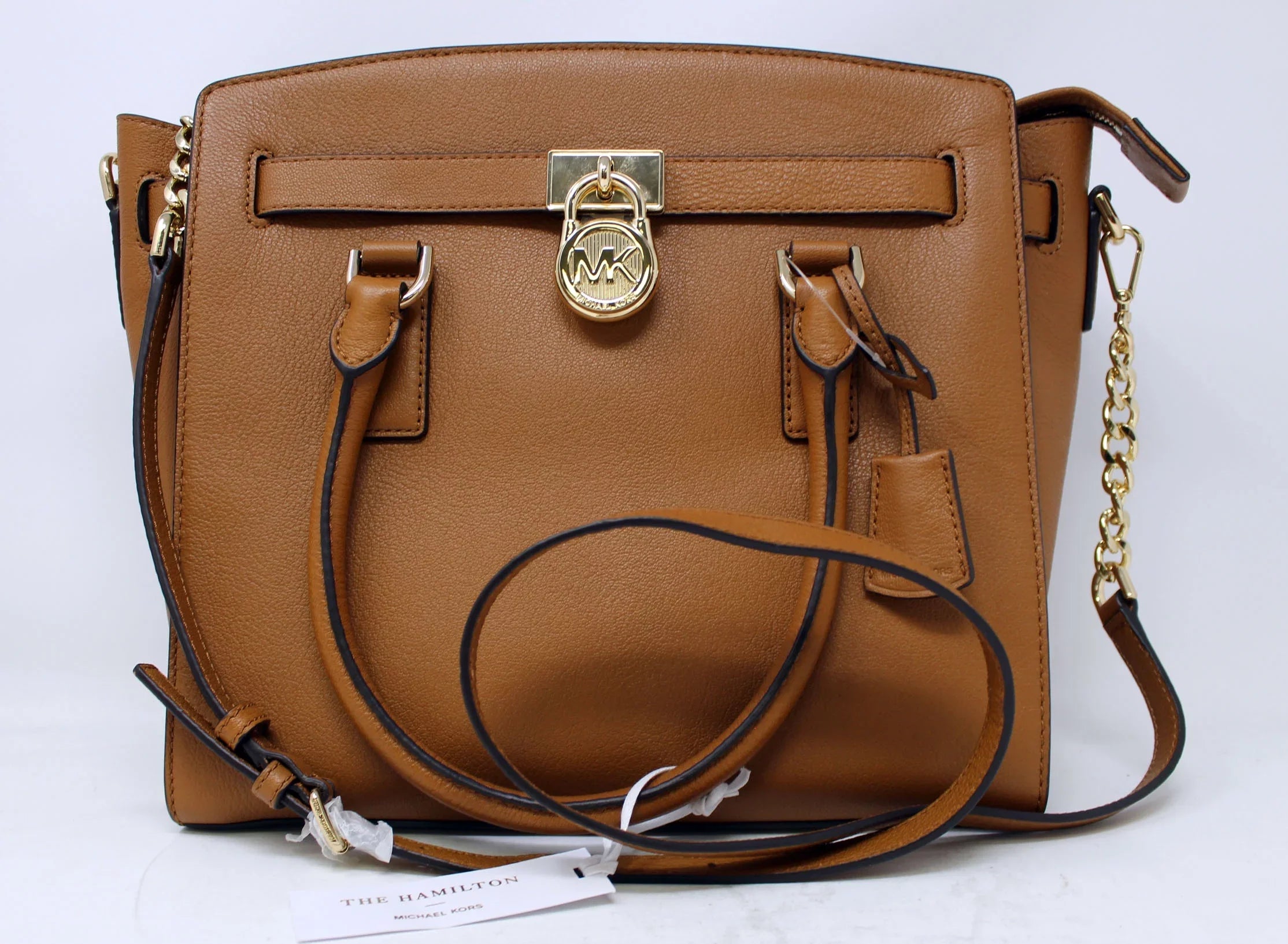 MICHAEL Michael Kors Women's Hamilton Sizeatchel, Acorn, One Sizeize 30Size7GHMSize7L-532