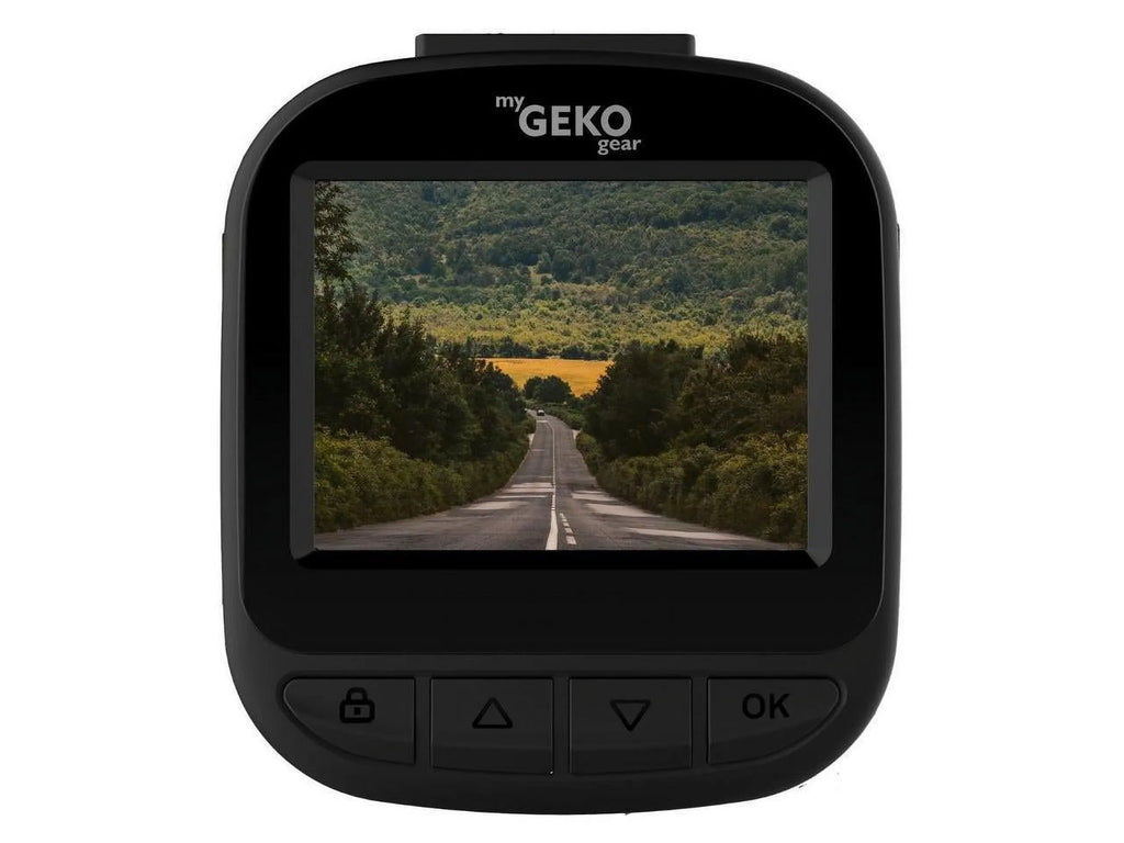 Papago GEKO Orbit 530 1296p Dash Cam with Night Vision and 16GB Micro SizeD Card