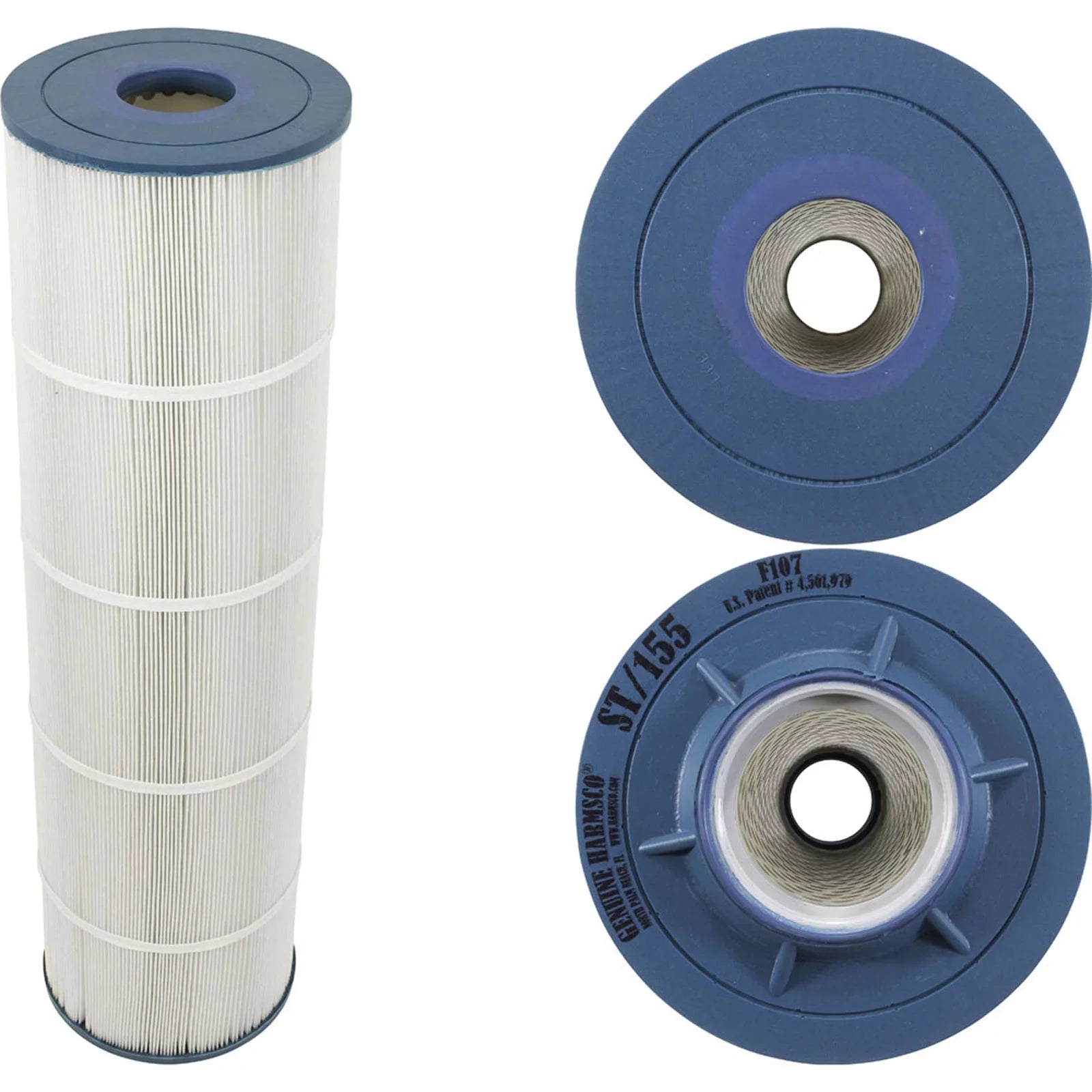 Cartridge, Harmsco SizeT/155, 155sqft, 7/3/4", 28-1/2", OEM