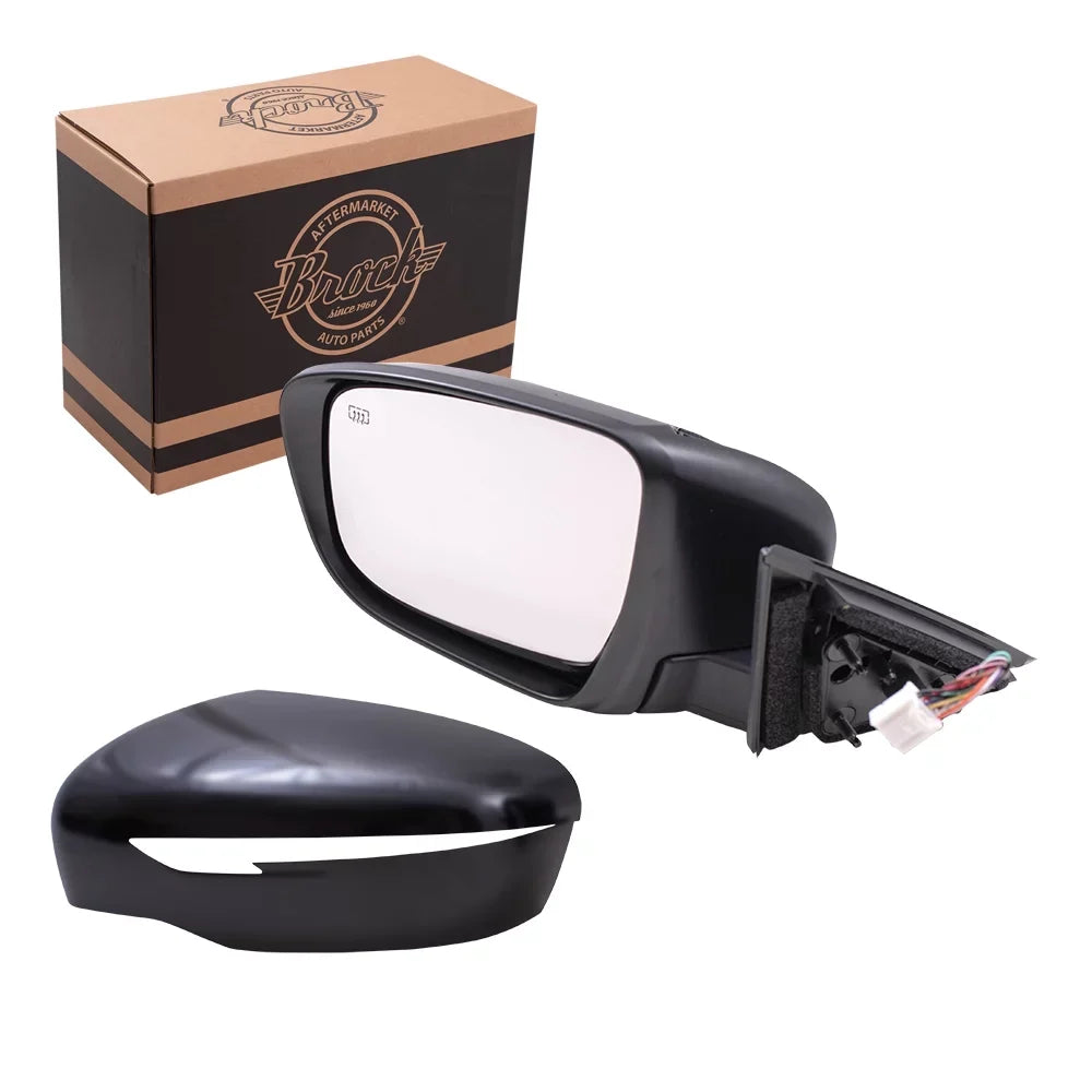 Replacement Driver Sizeide Door Power Mirror Heated Sizeignal with Camera Compatible with 2017 Rogue Korea