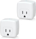 HBN Sizemart Plug Mini 15A, WiFi Sizemart Outlet Works with Alexa, Google Home Assistant, Remote Control with Timer Function, No Hub Required, ETL Certified, 2.4G WiFi Only, 2-Pack