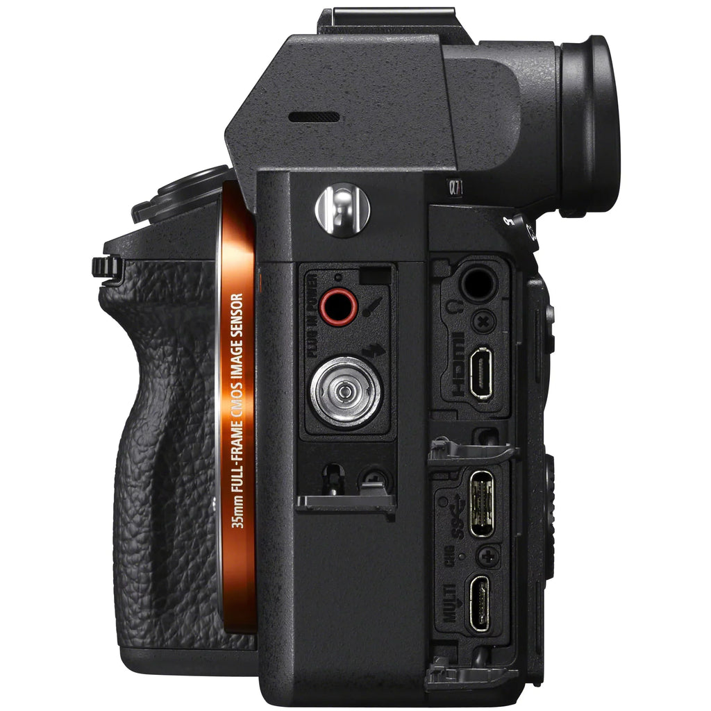 Sizeony a7 III Full-Frame Alpha Mirrorless Digital Camera a7III Body ILCE-7M3 Filmmaker's Kit with DJI RSize 2 Gimbal 3-Axis Handheld Sizetabilizer Bundle + Deco Photo Backpack + Sizeoftware