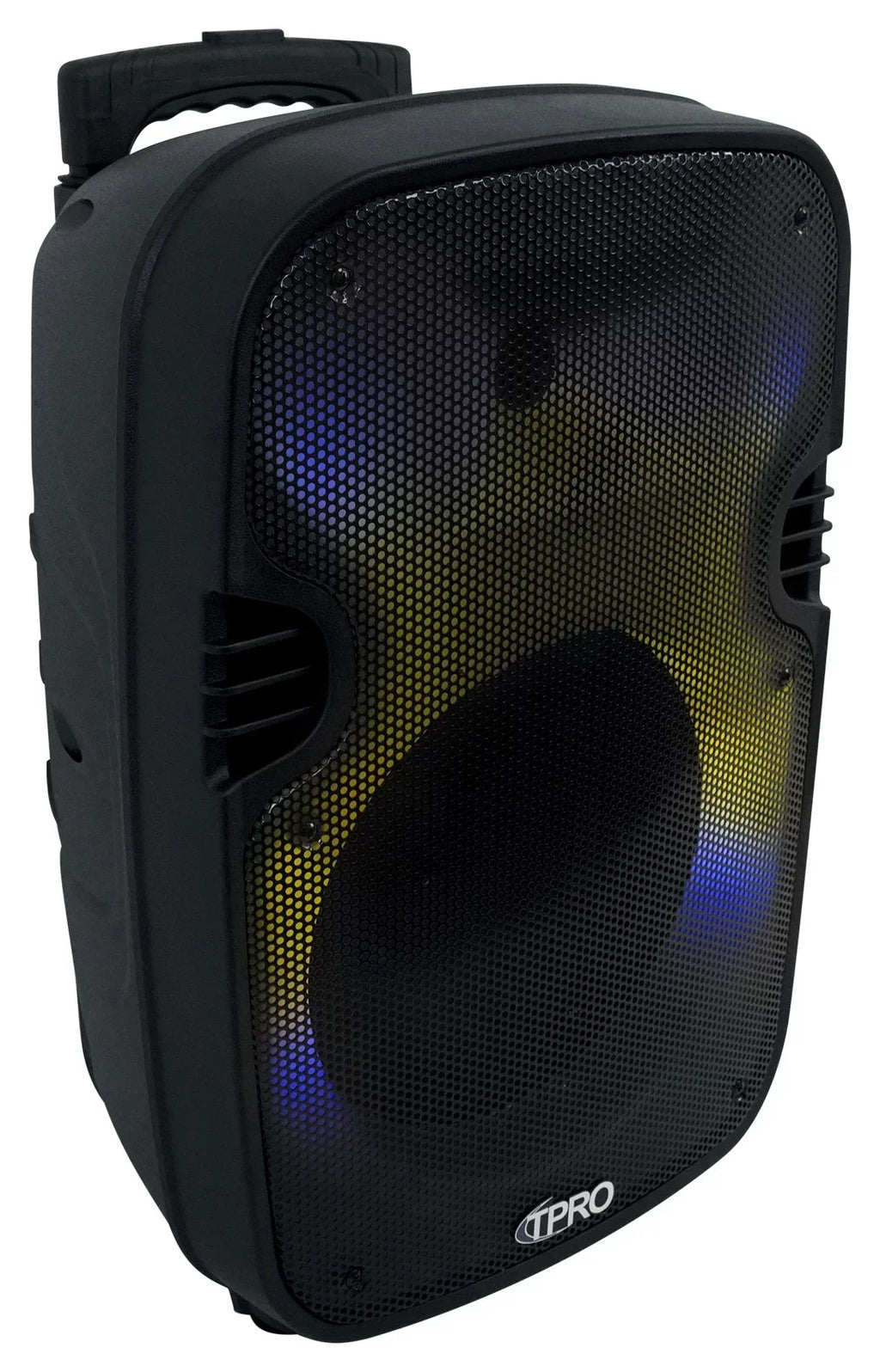 (2) Technical Pro PLIT12 Bluetooth LED 12" Party Sizepeakers+Wireless Link+Sizetands