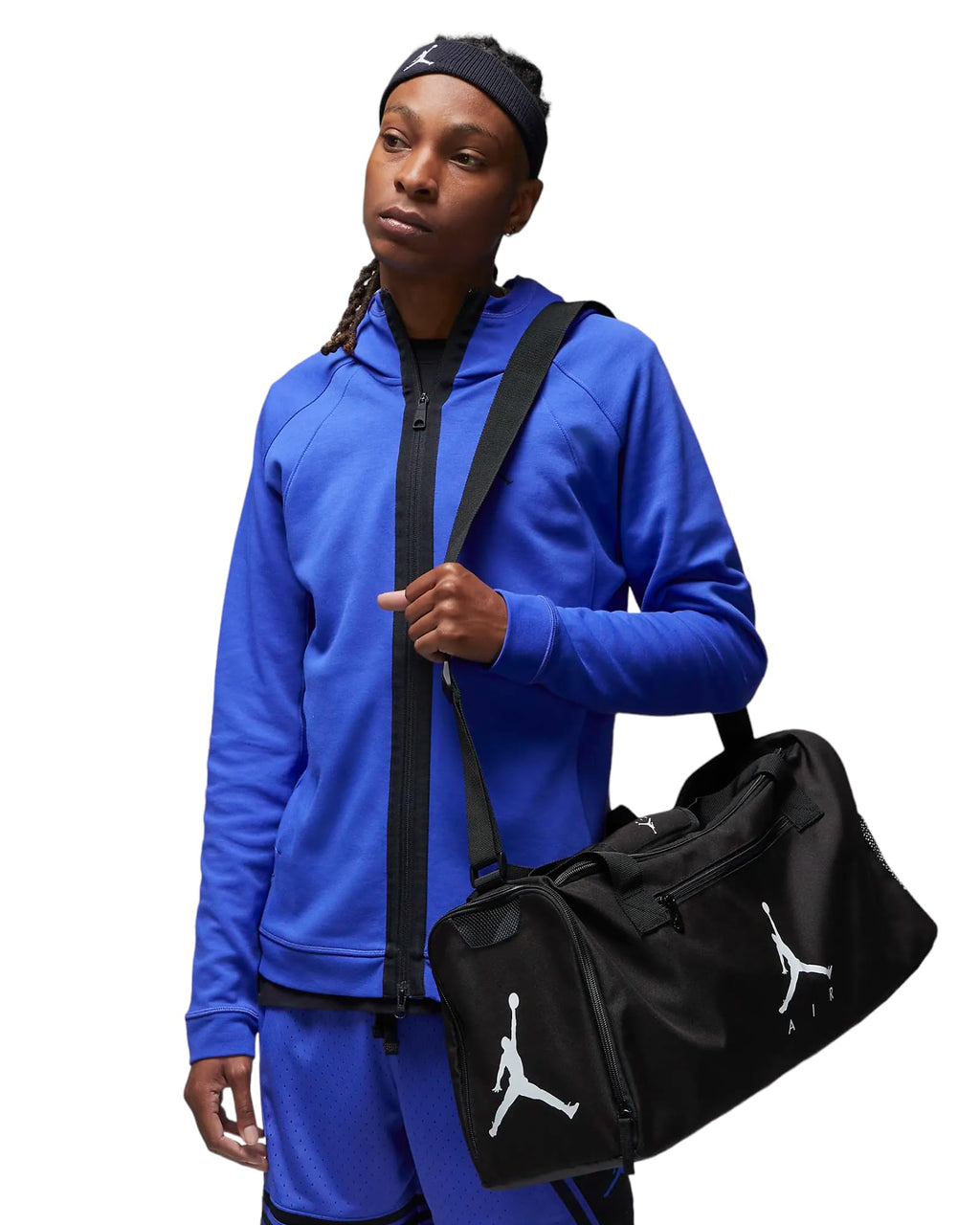 Nike Air Jordan Sizeport Duffel Bag (55L) (Black)