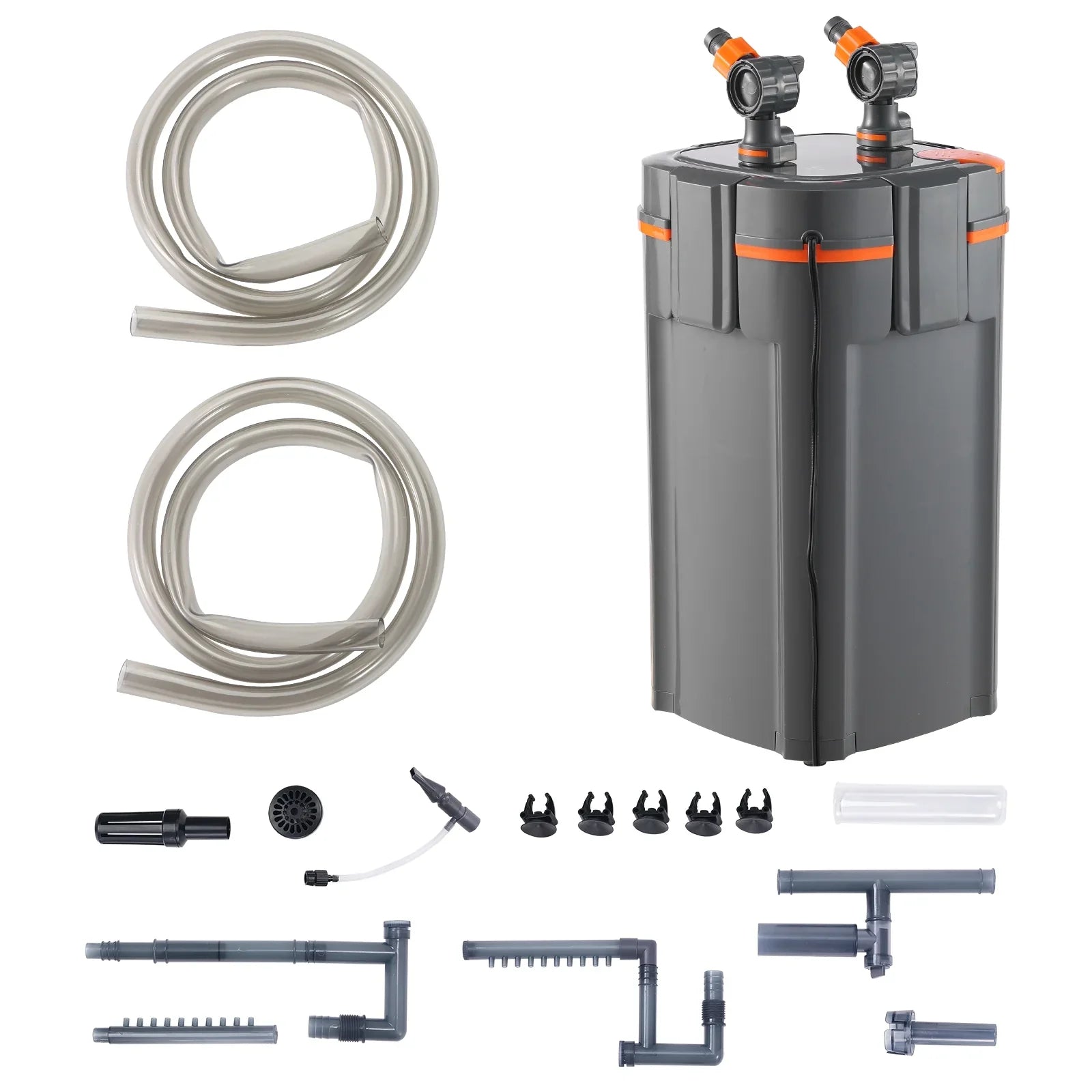 SizeKYSizeHALO 200 Gallon Aquarium Canister Filter Fish Tank Quiet 20w UV Lamp
