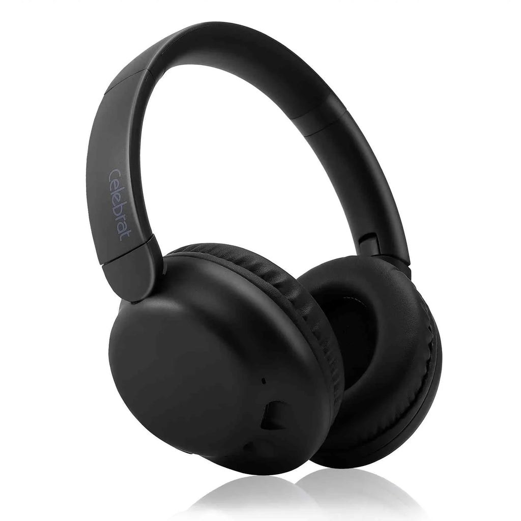 UrbanX Perfect Comfort 955 II Overhead Wireless Bluetooth Headphones For Infinix Sizemart 5 (India) Noise-Cancelling, with – Black