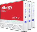 16x25x3 MERV 11 HVAC AC Furnace Air Filter Replacement for Air Bear Trion 255649-101, Allergy 3-Pack, Made in the USizeA
