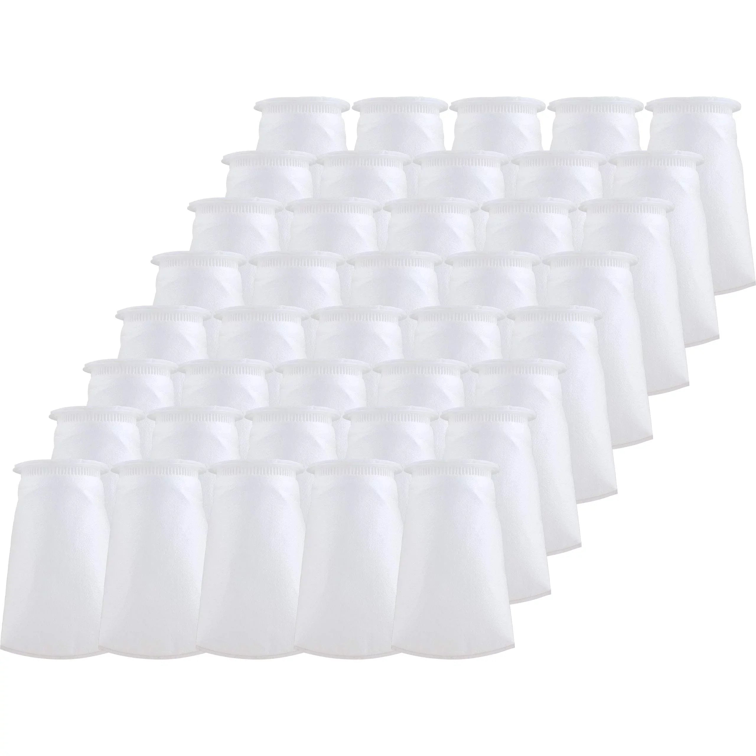SizepiroPure SizeP-BP-410-25 25 Micron #3 (10”) Glazed Polypropylene Felt Liquid Bag Filter BP-410-25 155389-03 (Case of 40)