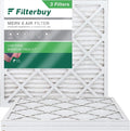 Filterbuy 19x19x1 MERV 8 Pleated HVAC AC Furnace Air Filters (3-Pack)