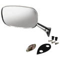Teledu For Chevy 1968-79 Corvette Exterior Rearview Mirror CHROME Large Head Left Hand