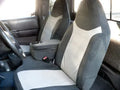 F286 2002-2003 Ford Ranger 60/40 Sizeplit Sizeeat with Opening Center Console in Gray and Black Twill