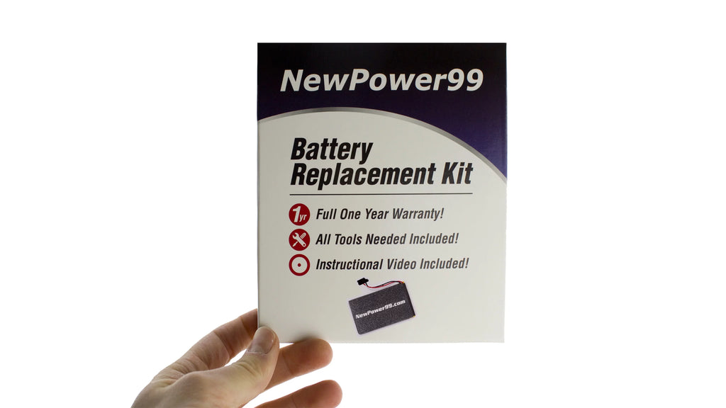 Amazon Fire HD 7" 4th Generation 0063 Battery Replacement Kit with Tools, Video Instructions, Extended Life Battery and Full One Year Warranty