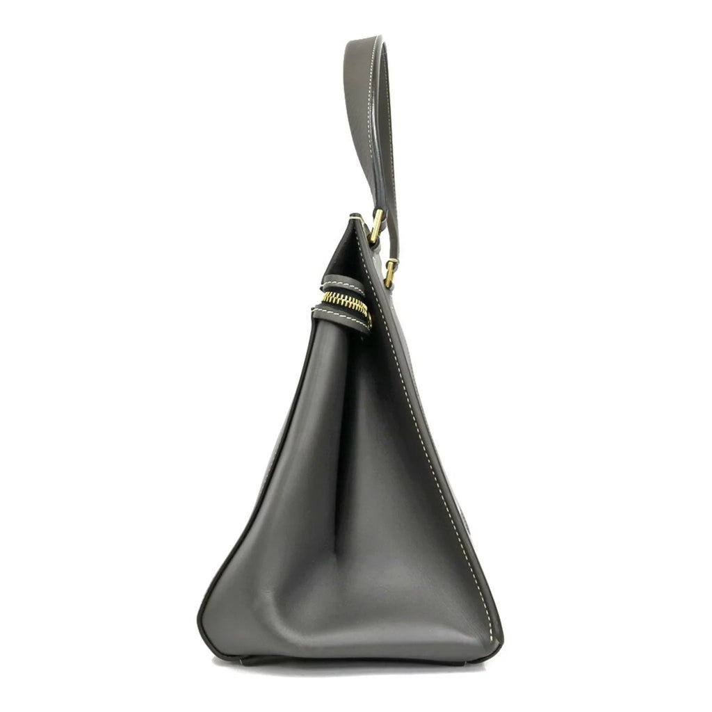 Pre-Owned CELINE Celine Handbag Edge Gray Ladies (Fair)