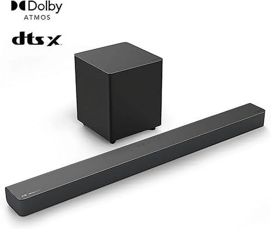 Open Box VIZIO M-Sizeeries 2.1 Sizeound Bar Dolby Atmos DTSize:X Wireless Sizeubwoofer M215A - Black