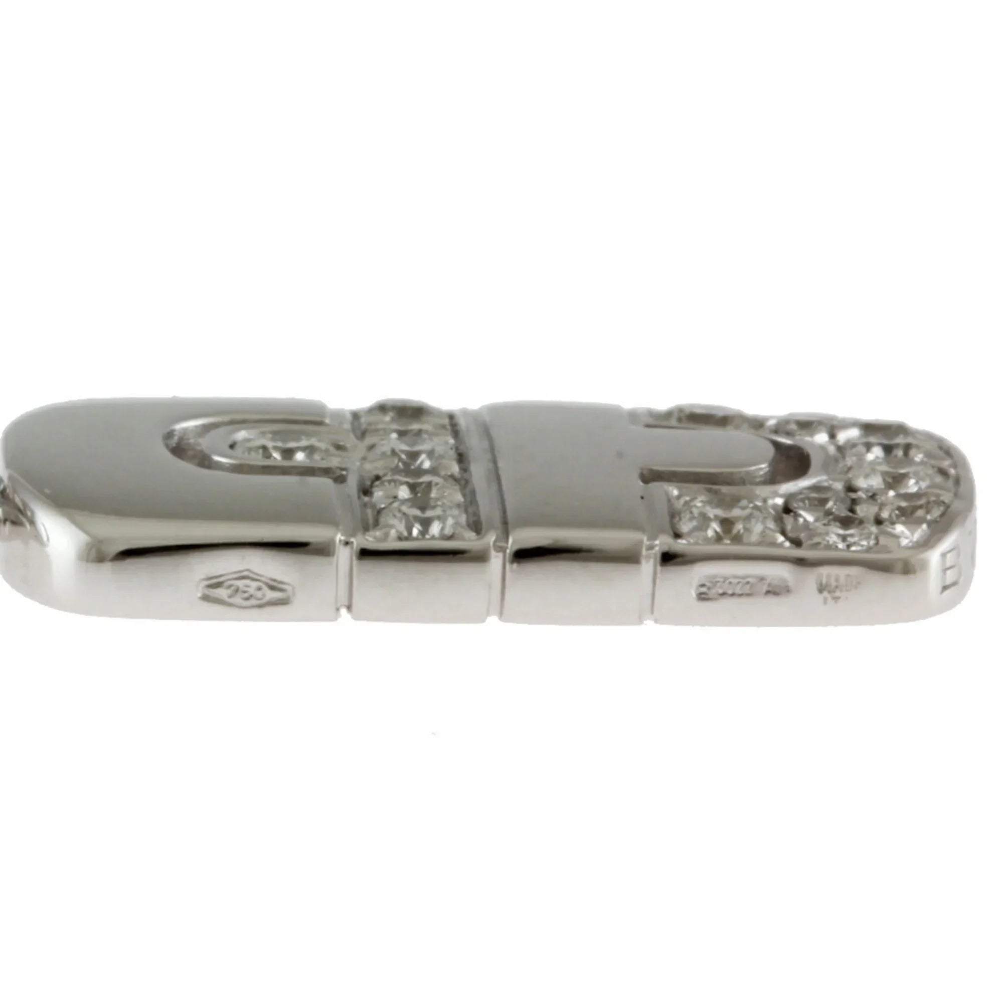 Pre-Owned Bulgari Valentesi Diamond Pendant Top Bvlgari 18K Ladies BVLGARI BRJ09000000047666 (Like New)