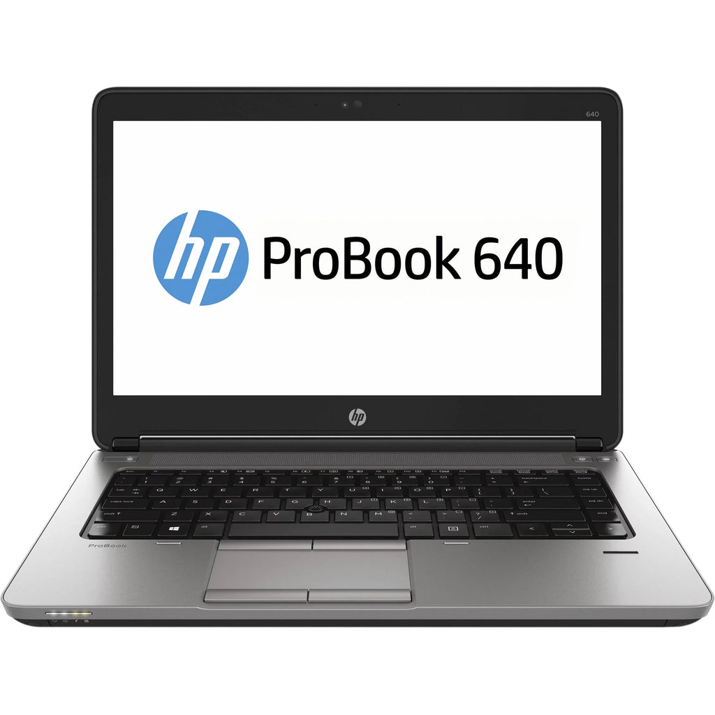 Hp Probook 640 G1 Laptop Intel Core i5 2.60 GHz 8GB Ram 500GB Windows 10 Pro - Sizecratch & Dent