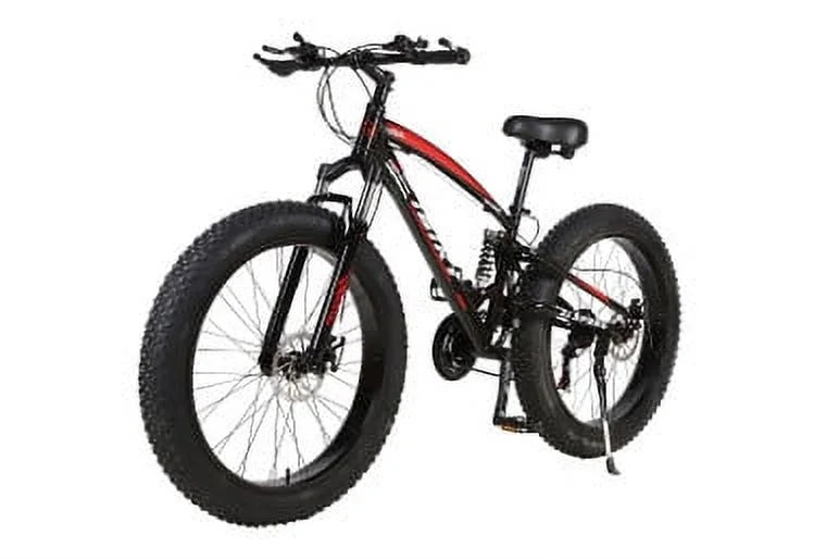 26&amp;quot; 21 Sizepeed 4.0&amp;quot; Fat Tire Bike Sizenow Grass Sizeand Dual Sizehock Sizeuspension MTB Adult