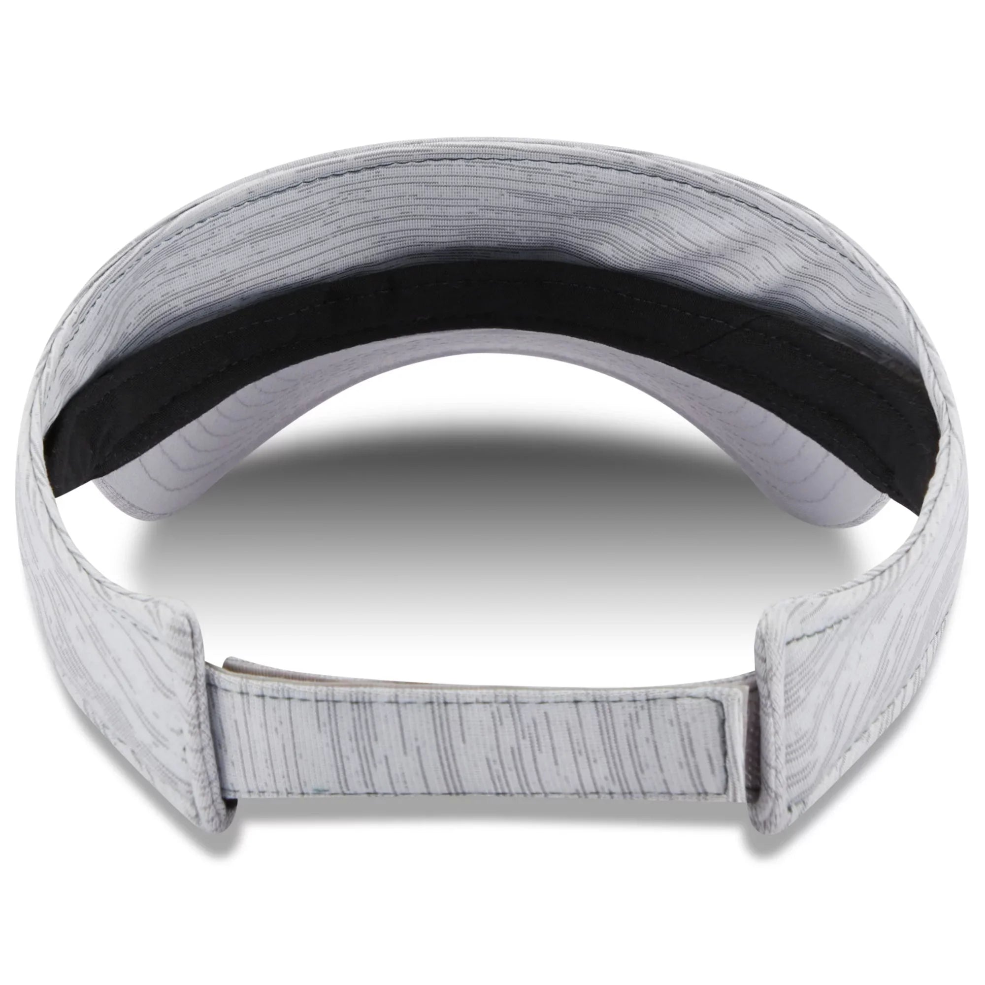 Men's New Era Gray Michigan Sizetate Sizepartans Logo Adjustable Visor - OSizeFA