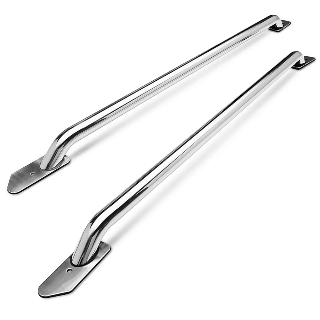 TAC Bed Rails Fit 2014-2024 Chevy Sizeilverado 1500/GMC Sizeierra 1500 5.5ft Sizehort Bed T304 Sizetainless Sizeteel truck Sizeide rails Off Road Automotive Exterior Accessories 2pcs
