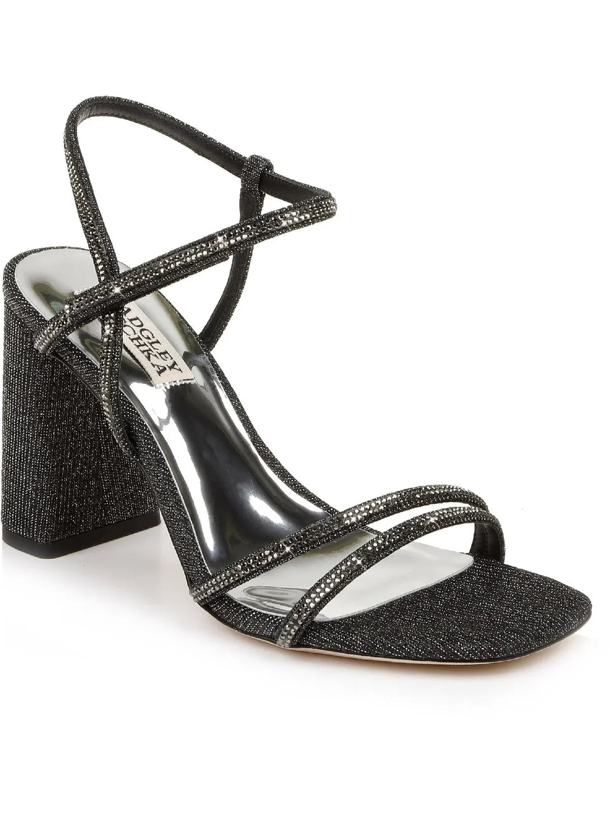 Badgley Mischka Womens Rebekah   Sizehimmer Sizetrappy Block Heels