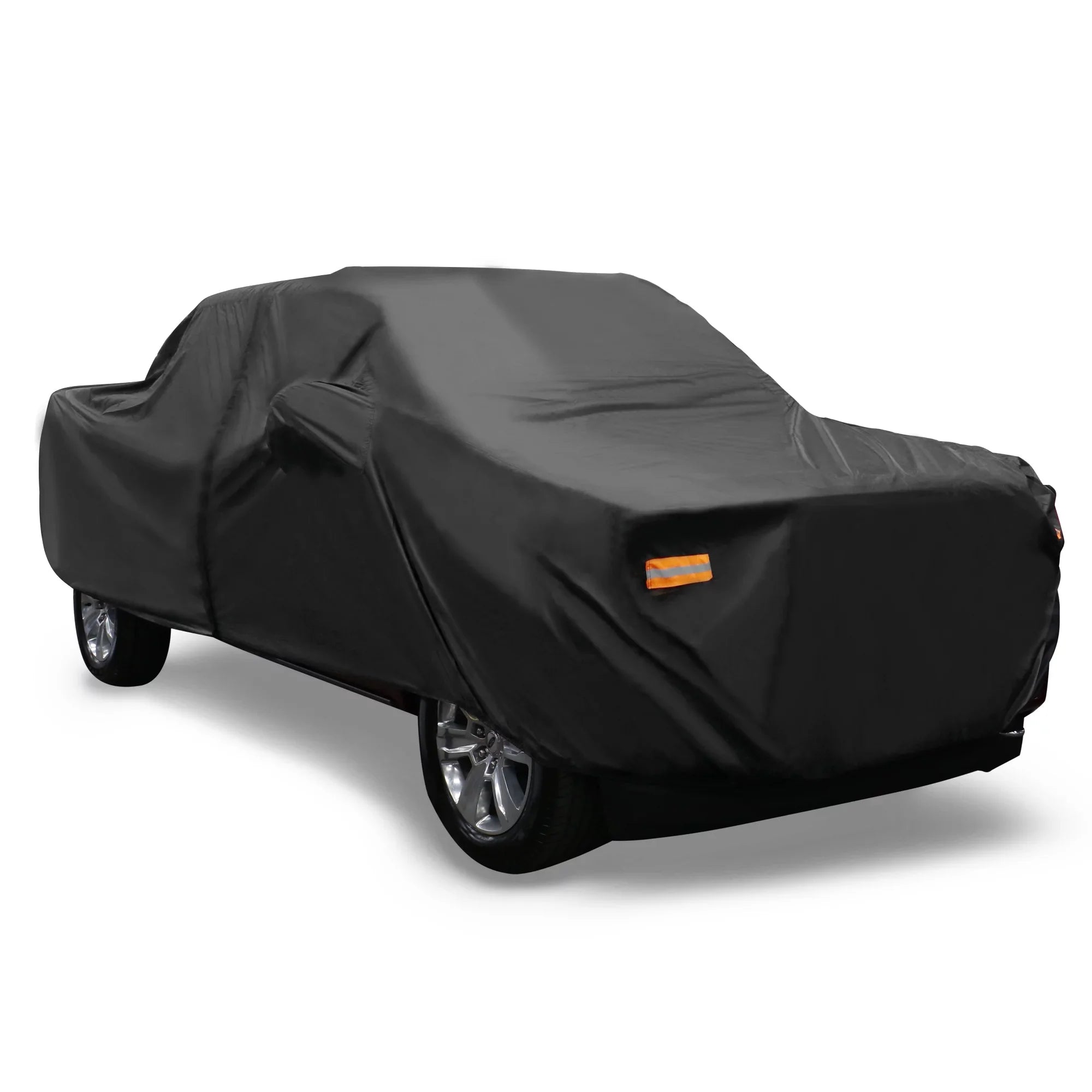 Black Pickup Truck Cover for Ford F150 Crew Cab Pickup 04-21 Sizeun Rain Protection