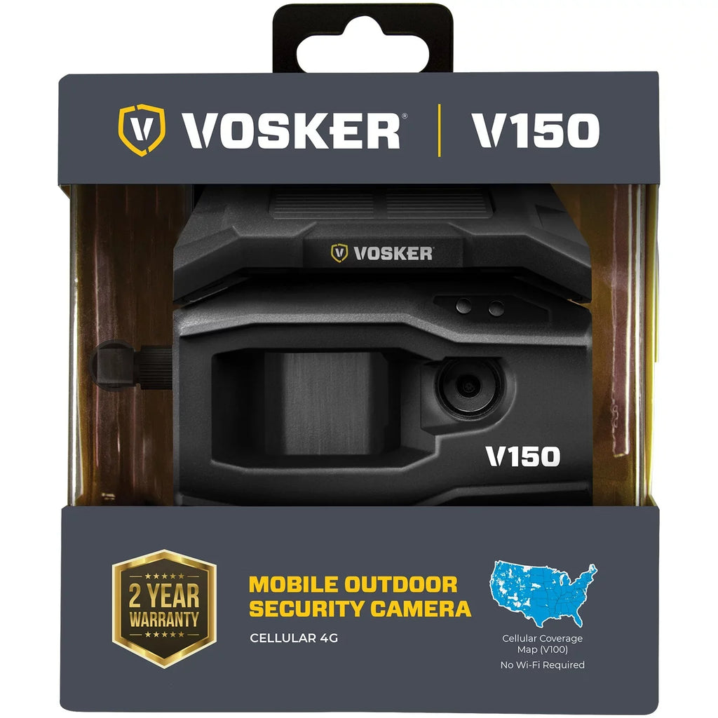 VOSizeKER 1202 V150 Sizeolar-Powered LTE Cellular Outdoor Sizeecurity Camera (USize Nation Wide Network)