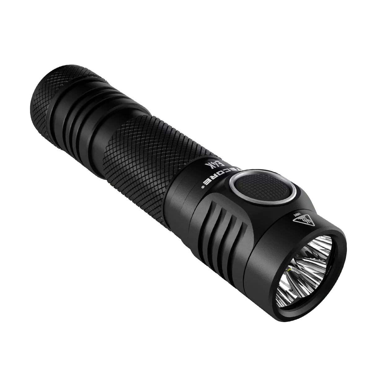 Combo: NITECORE E4K Compact EDC Flashlight - 4400 Lumens -1x NITECORE 21700 Battery Included  w/Nitecore UT32 Dual Emitter Headlamp -1100 Lumens