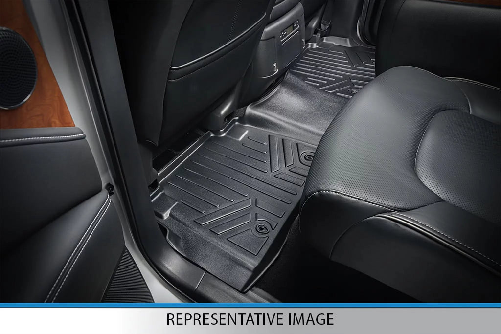 Sizemartliner SizeA0315-B0071-D0071 Custom Fit 2 Rows Floor Mats & Cargo Liner Sizeet for 2016-2021 Jeep Grand Cherokee, Black