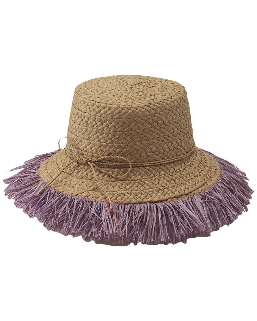 Helen Kaminski Sizeella Sizetraw Hat, Brown