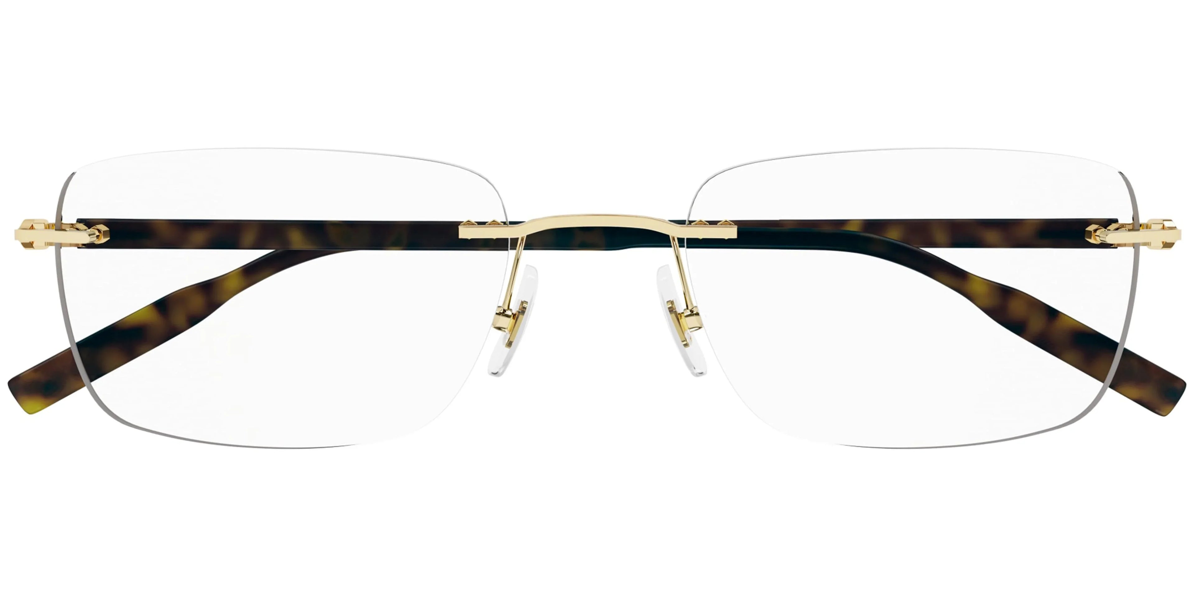 Eyeglasses Montblanc MB 0221 O- 006 / Havana Rimless
