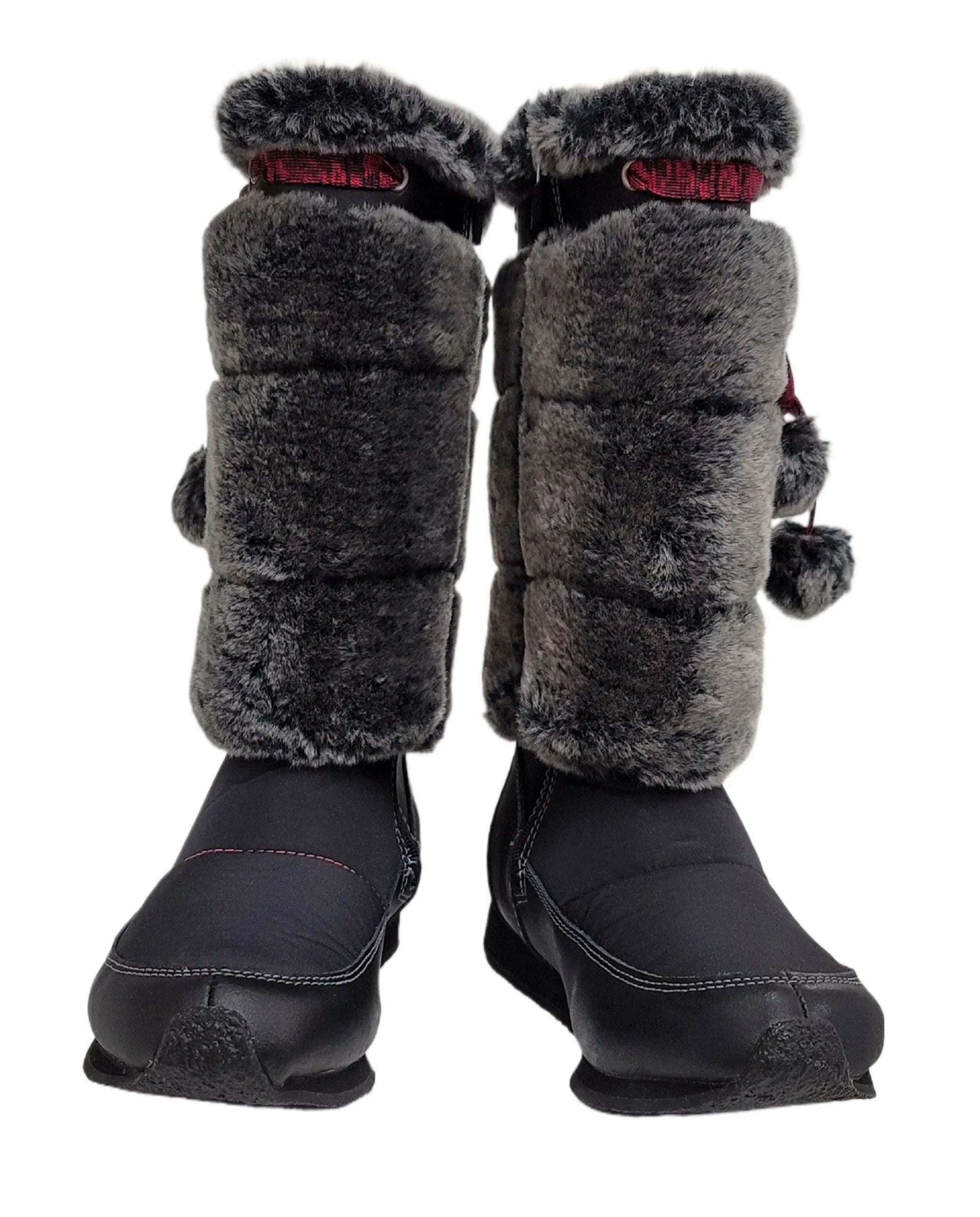 Timberland Junior Big Kid Winterberry Tall Fur Medium Boot Black 59994 size 4.5 USize