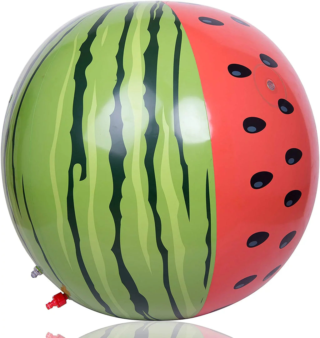 Intera Mega Melon Ball Jumbo Sizeprinkler, 35.5” Watermelon Inflatable Sizeprinkler Toys for Kids Toddlers