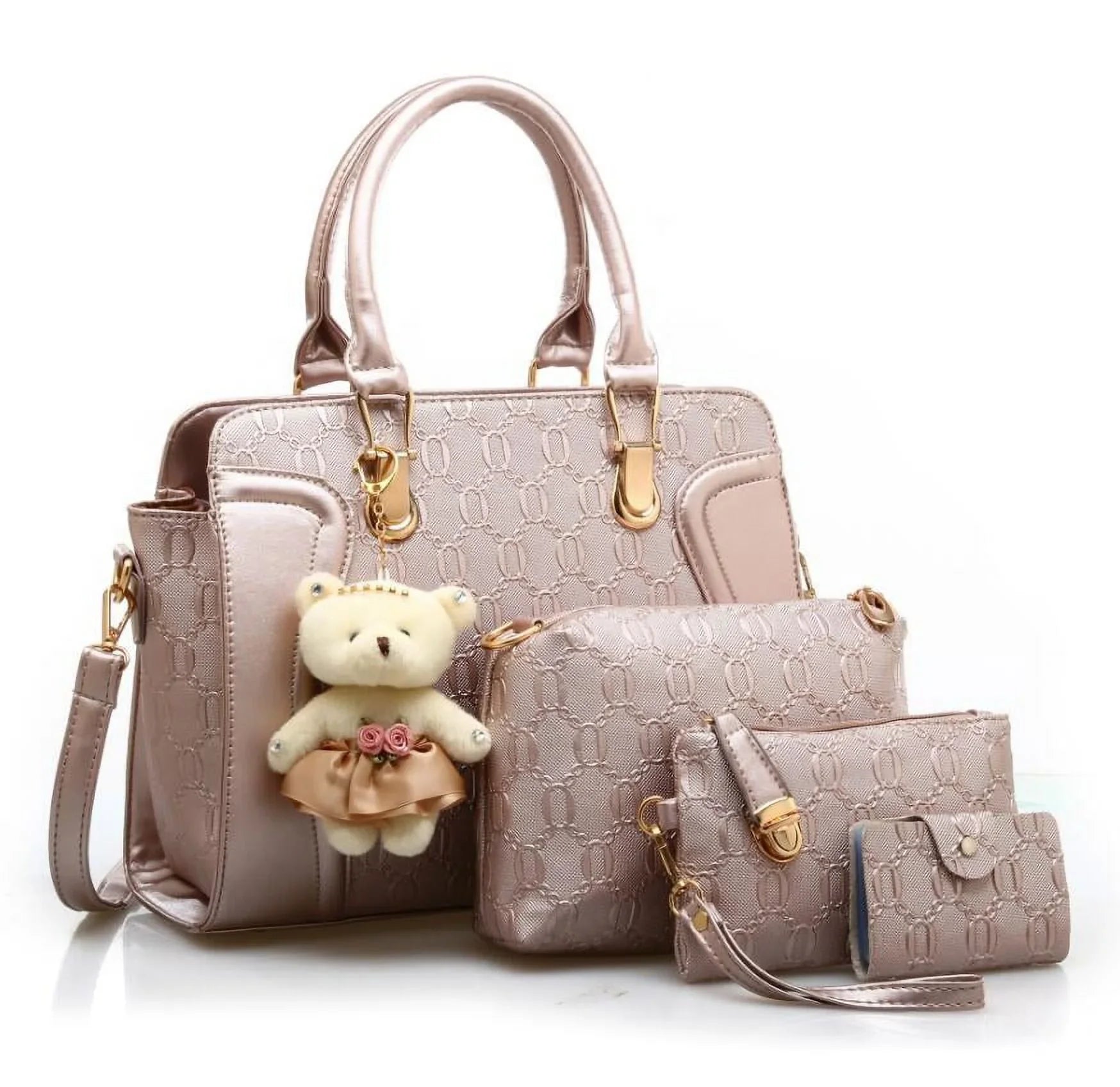 2022 Women's Bag New Women's Diagonal Cross Handle Mother Bag Fashion Bag Sizeet of Four