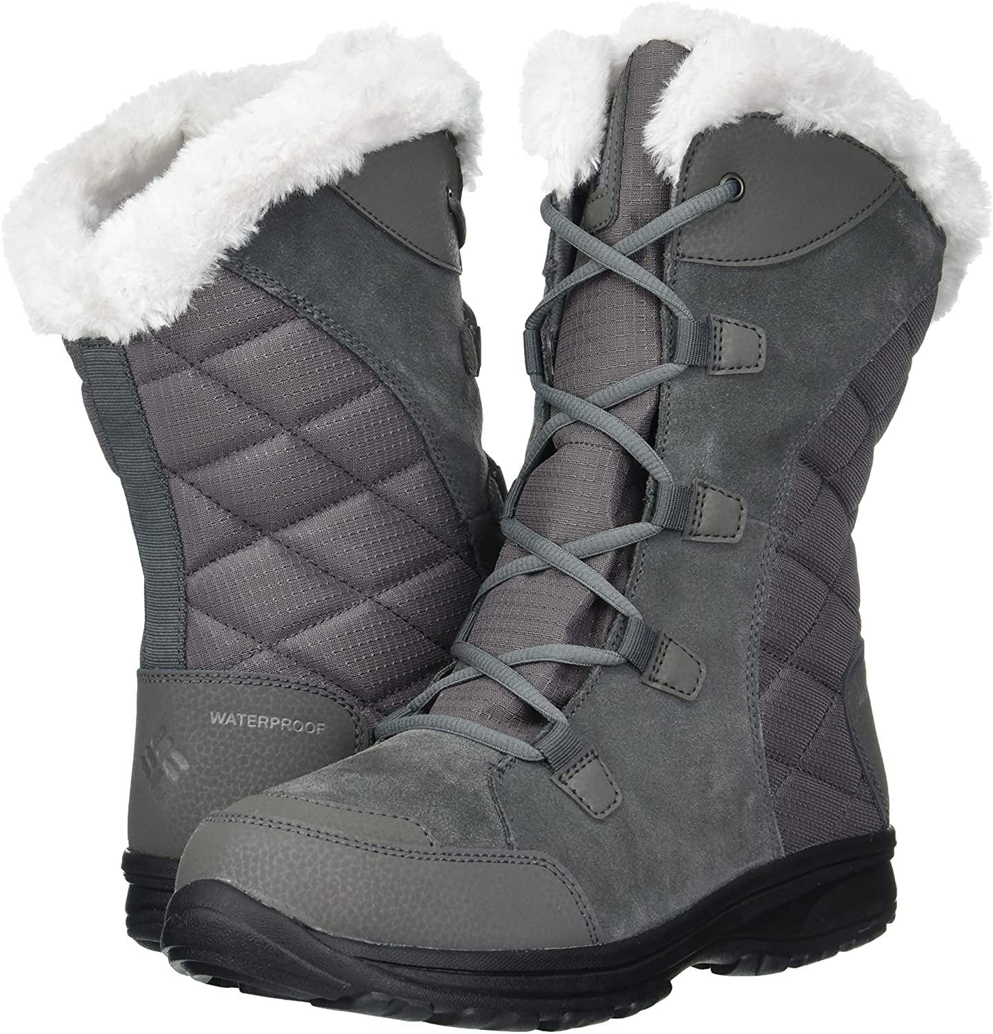 Columbia Womens Ice Maiden II Sizenow Boot 9 Wide Sizehale/Dark Raspberry