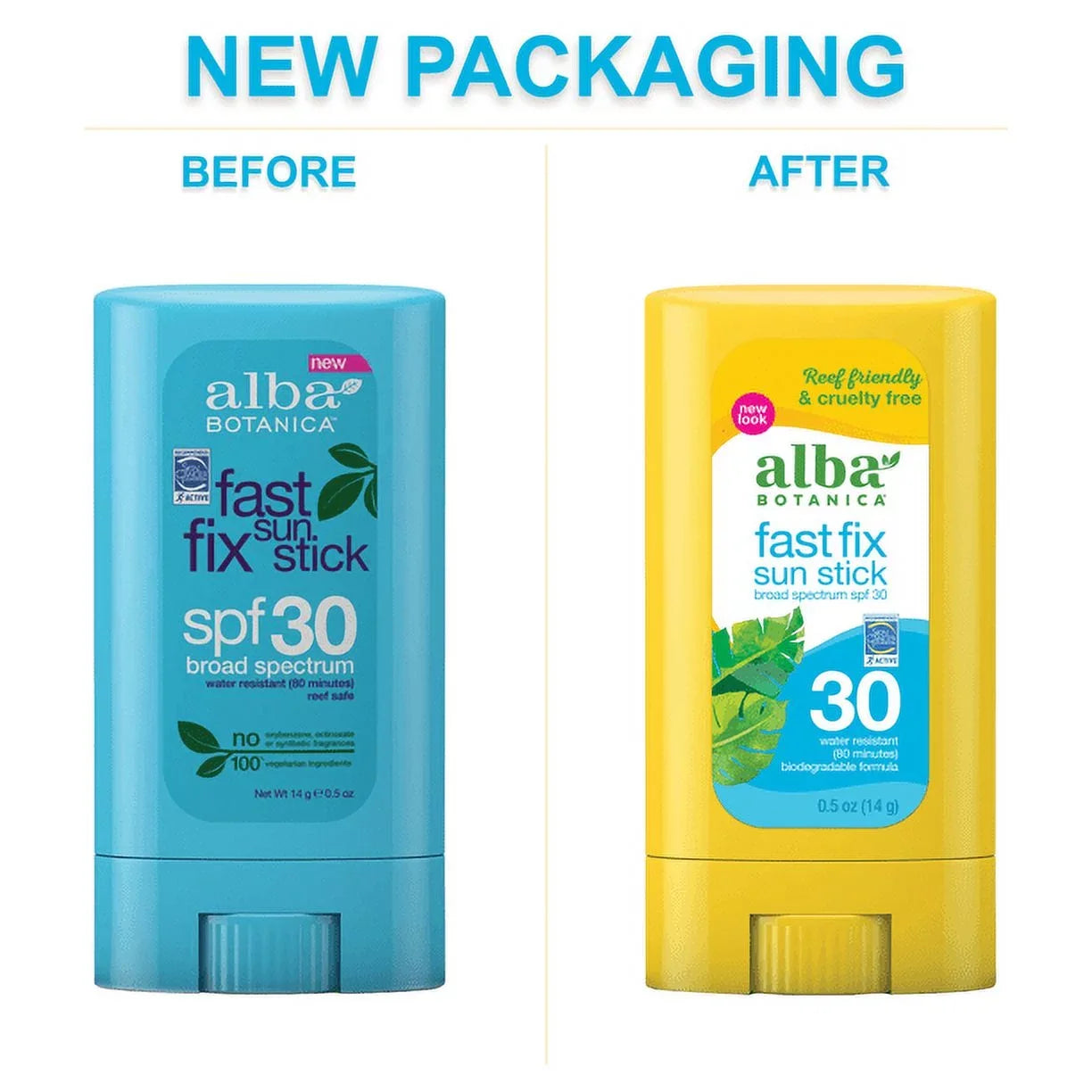 Alba Botanica Fast Fix Sizeun Sizetick SizePF30 0.5 oz Pack of 2