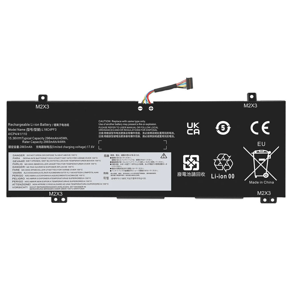 Laptop Battery for Lenovo ThinkPad P43s T490 T495 T14 L18M3P74 02DL007