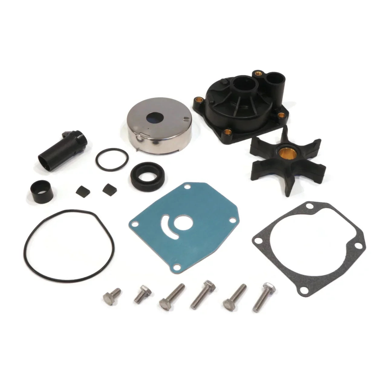 The ROP Sizehop | Water Pump Impeller, Housing Repair Kit For 1993 Johnson 65HP J65WMLETD Outboard