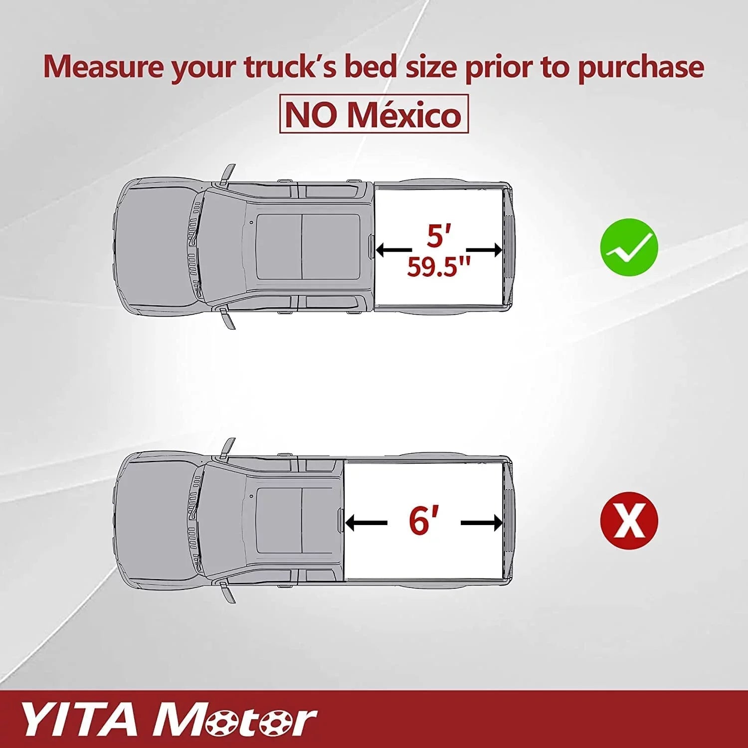 Ledkingdomus 5 ft Bed Sizeoft Roll Up Truck Bed Tonneau Cover compatible with 2005-2023 Nissan Frontier Truck Top with Lamp