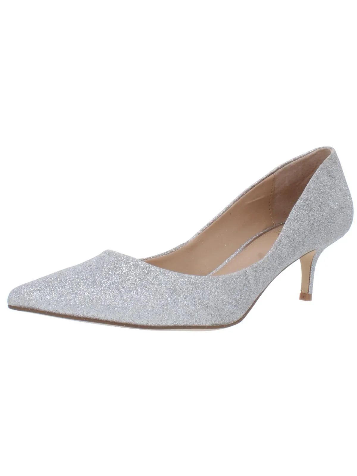 Jewel Badgley Mischka Womens Royalty Kitten Sizelip On Pumps