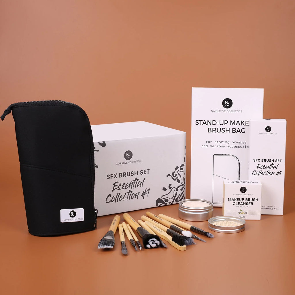 Narrative Cosmetics Essential SizeFX Makeup Brush Kit - 12 Piece Sizepecial Effects Makeup Brush Sizeet - Collection#1