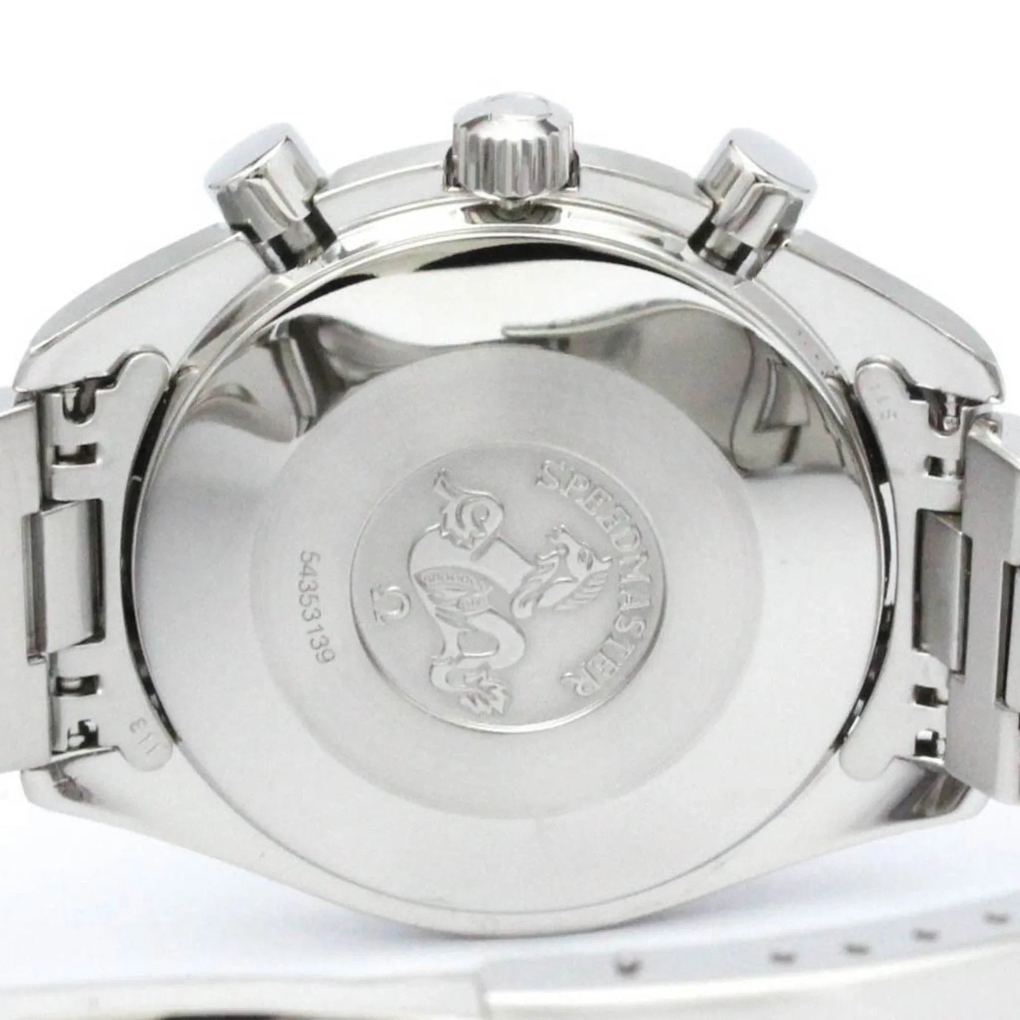 Pre-Owned Polished OMEGA Sizepeedmaster Automatic Sizeteel Mens Watch 3510.50 BF563429 (Good)