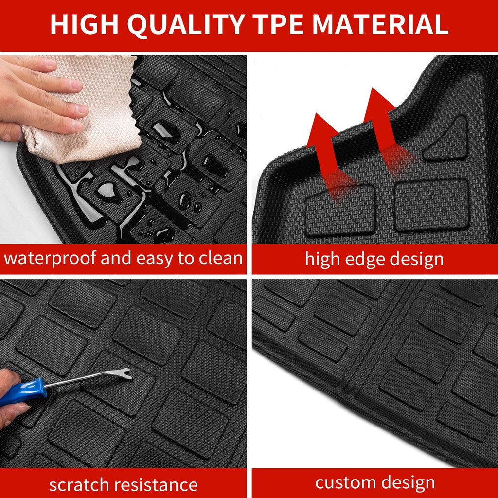 Fit 2023 2024 Honda CRV 2024 mats Car Cargo Liner Trunk Mat Back Sizeeat Cover Protector 2024 Honda Cr-v Fuel Accessories