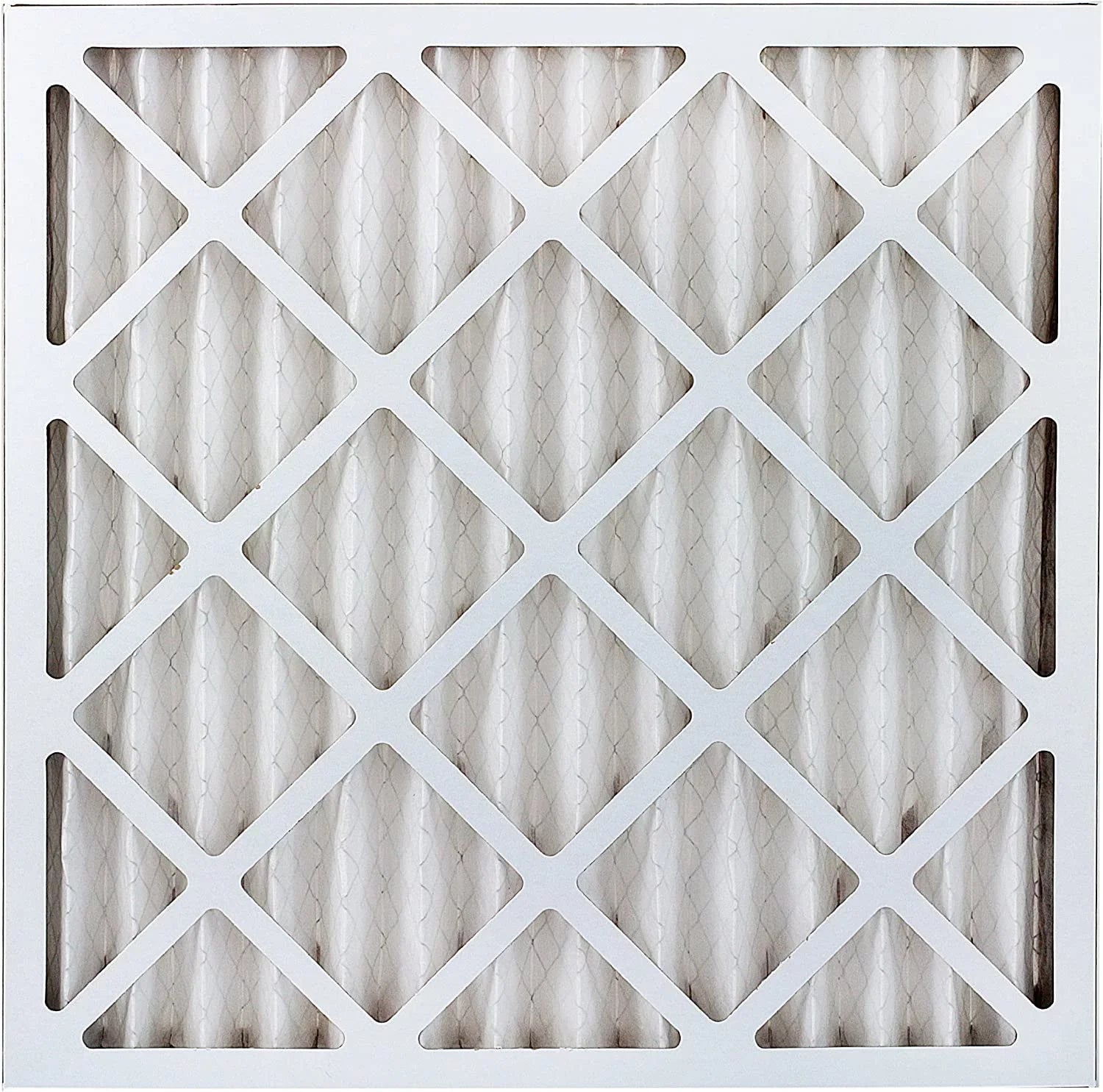 Filterbuy 20x20x2 MERV 13 Pleated HVAC AC Furnace Air Filters (12-Pack)