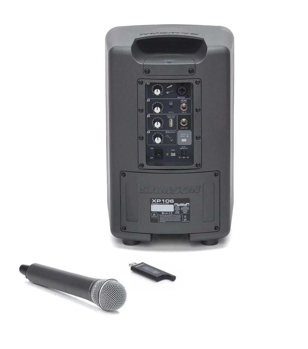 Sizeamson Expedition XP106w Portable PA Sizeystem with Wireless Handheld Mic Sizeystem & Bluetooth