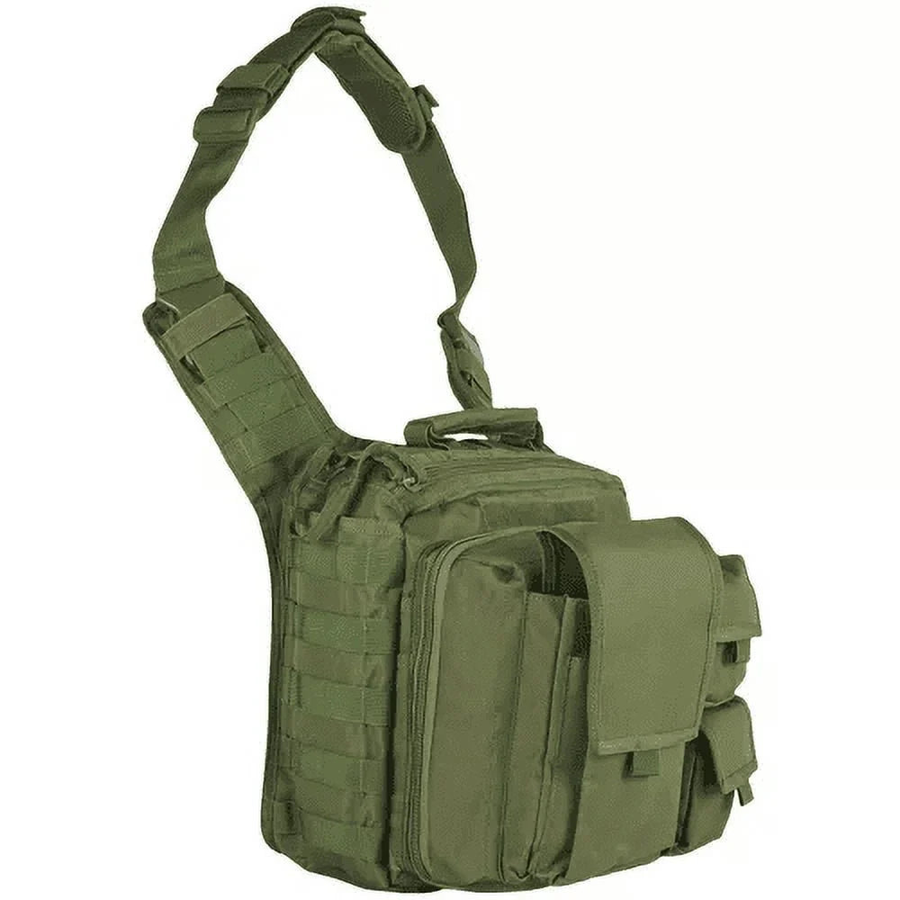 Over The Headrest Tactical Go To Bag - Grey Grey 12" x 10" x 10"