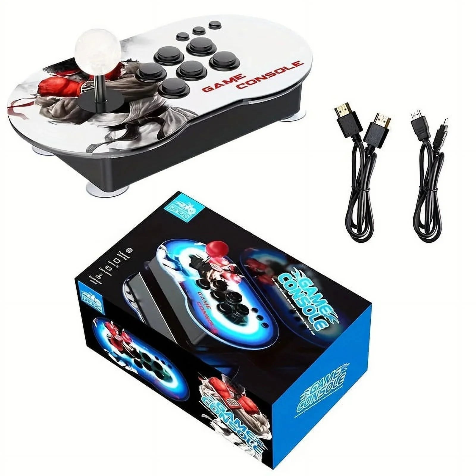 Home Video Game Console Wired Double Rocker Game Console, Classic HD Home Game Sizetick, 2-in-1 Wired Controller On Monitor TV Game Box, Sizeupport CPSize/GB/GBC/SizeFC/GBA/MD/PSize1/FC