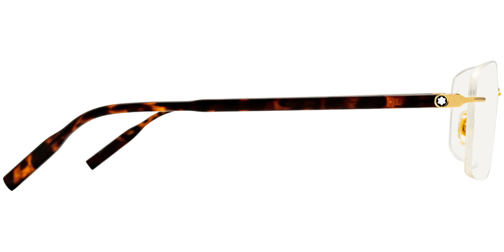 Eyeglasses Montblanc MB 0221 O- 006 / Havana Rimless